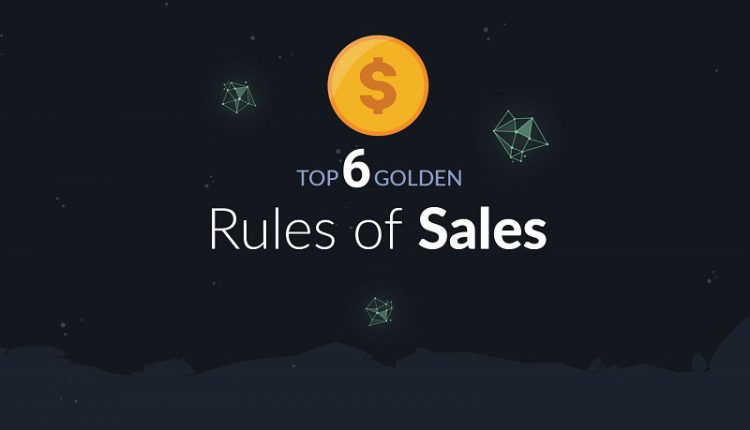 6 قانون طلایی برای موفقیت در فروش