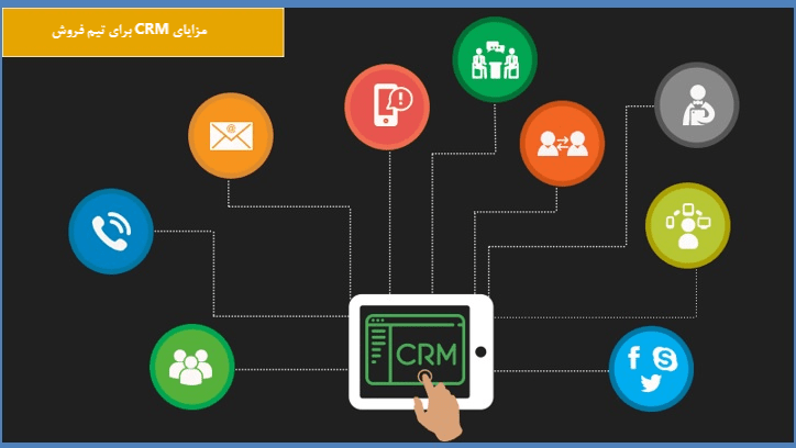 مزایای CRM برای مدیر فروش